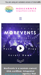Mobile Screenshot of morevents.com